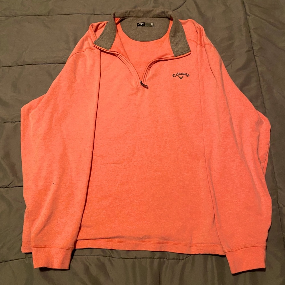 Callaway half zipper sweatshirt